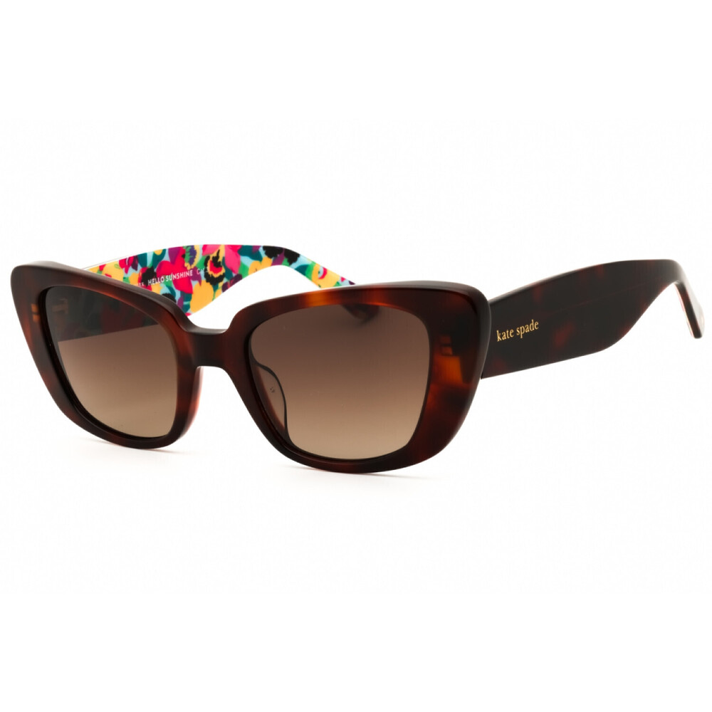 NEW Kate Spade FABIA/S 0086HA Havana Sunglasses authentic
